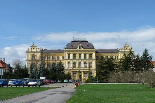 South Bohemian Museum in Ceske Budejovice, stop 2 on the self-guided walking tour