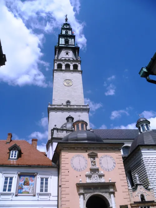 Jasna Góra Tower in Czestochowa, stop 2 on the self-guided walking tour
