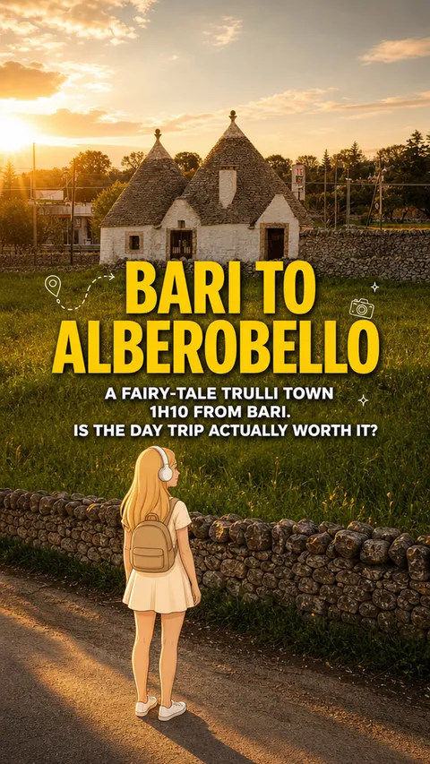 Tagesausflug von Bari nach Alberobello