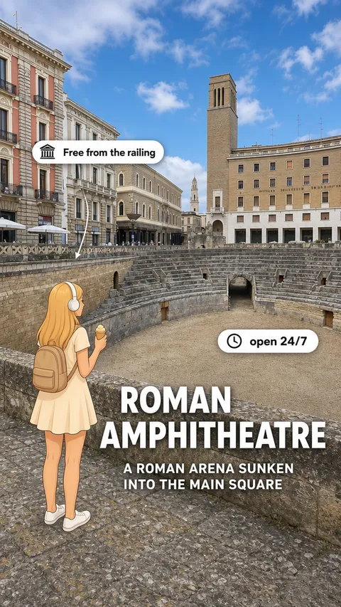Roman Amphitheatre, Lecce