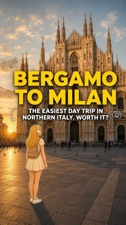 Gita di un giorno da Bergamo a Milan