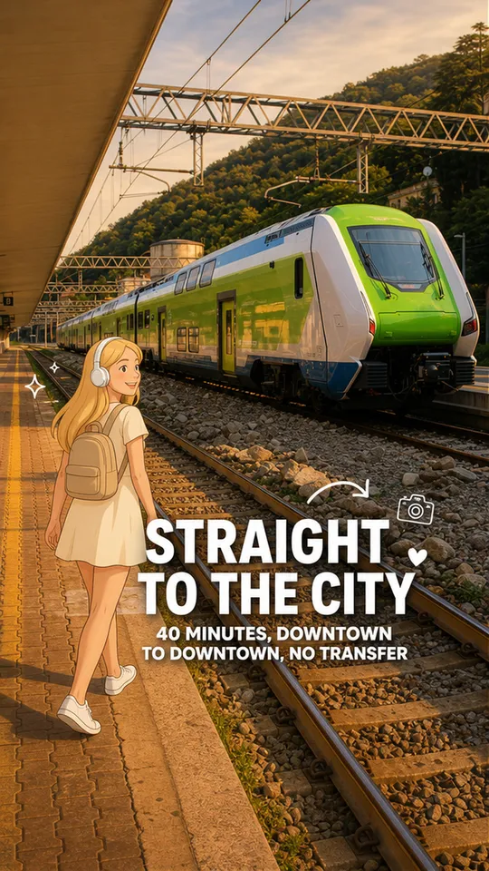 Trenord train at Como San Giovanni