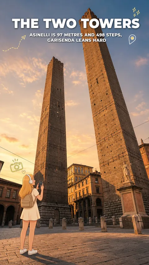 Two Towers of Bologna