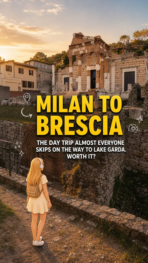 Gita di un giorno da Milan a Brescia