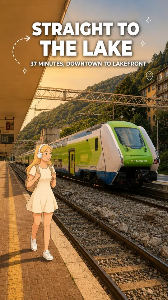 Trenord train at Como San Giovanni