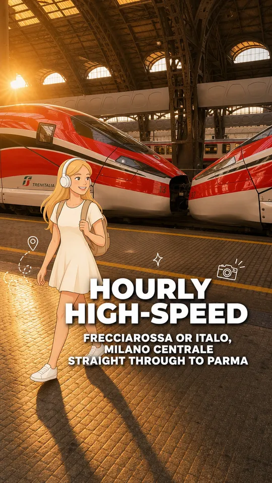 Frecciarossa at Milano Centrale
