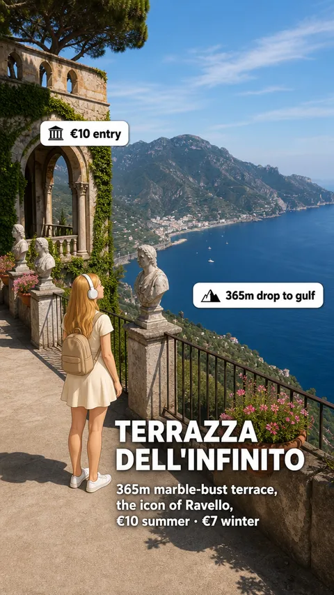 Villa Cimbrone, Terrazza dell'Infinito