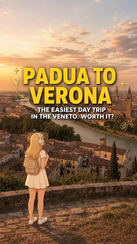 Verona skyline from Castel San Pietro