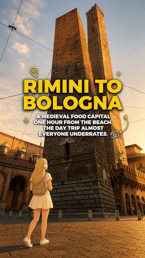 Gita di un giorno da Rimini a Bologna