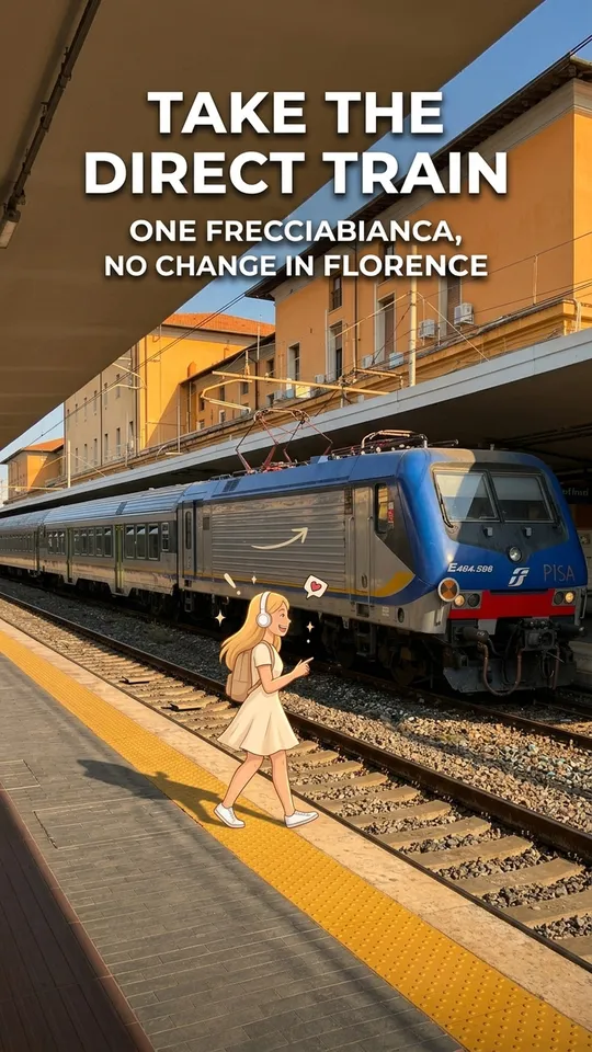 Trenitalia train at Pisa Centrale