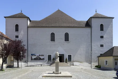 Bergkirche Eisenstadt, stop 1 on the self-guided walking tour