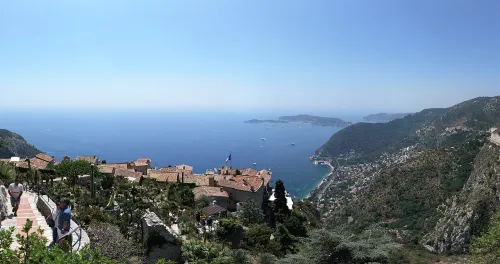 Point de Vue d'Èze in Eze, stop 2 on the self-guided walking tour