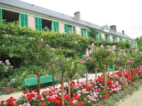Monet's House and Gardens in Giverny, stop 1 on the self-guided walking tour