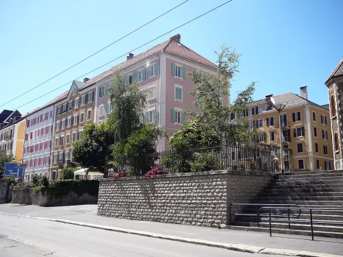 Espace de l'urbanisme horloger (UNESCO) in La Chaux De Fonds, stop 4 on the self-guided walking tour