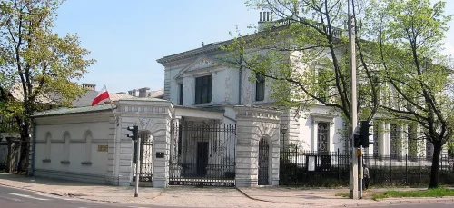 Herbst Palace in Lodz, stop 8 on the self-guided walking tour