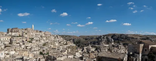 Belvedere Piazza Giovanni Pascoli in Matera, stop 3 on the self-guided walking tour