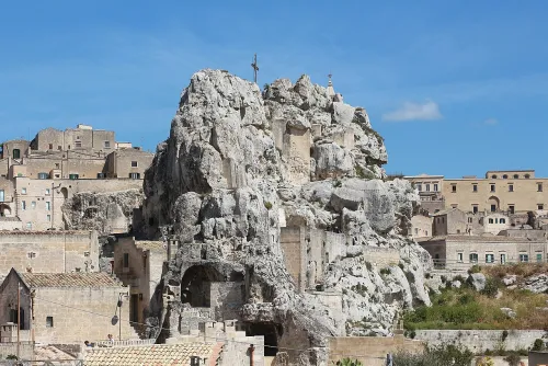 Church of Santa Maria de Idris in Matera, stop 4 on the self-guided walking tour