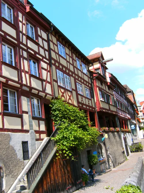 Steigstraße in Meersburg, stop 9 on the self-guided walking tour