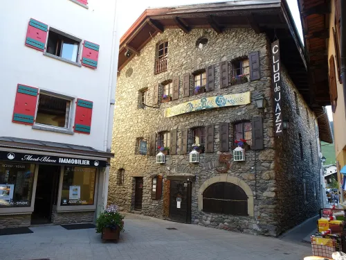 Marche de Megeve, stop 3 on the self-guided walking tour