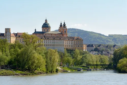 Melk Danube Promenade, stop 4 on the self-guided walking tour