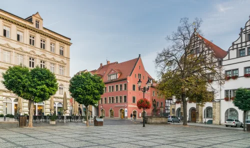 Historical Pharmacy in Naumburg, stop 2 on the self-guided walking tour