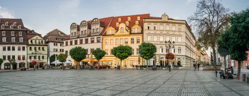 Marktplatz in Naumburg, stop 6 on the self-guided walking tour