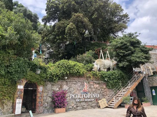 Museo del Parco in Portofino, stop 2 on the self-guided walking tour