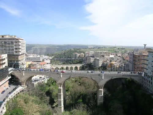 Ponte Nuovo in Ragusa, stop 3 on the self-guided walking tour