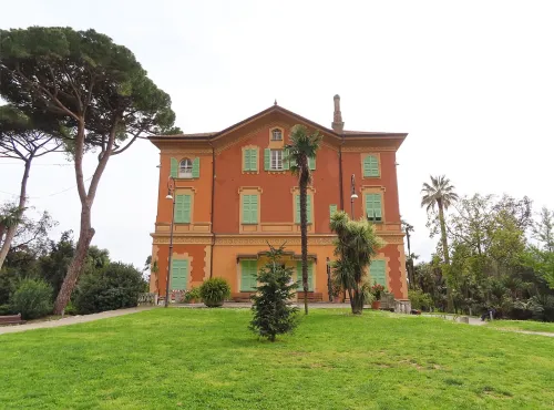 Parco di Villa Tigullio in Rapallo, stop 5 on the self-guided walking tour