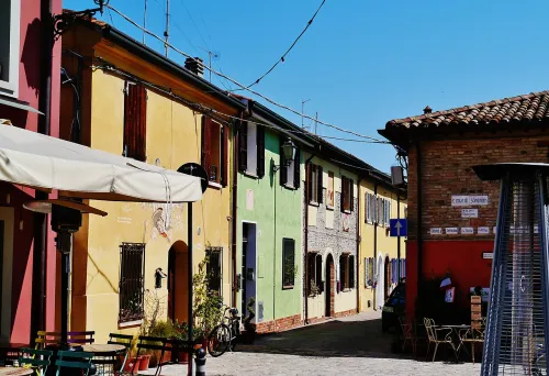 Borgo San Giuliano in Rimini, stop 9 on the self-guided walking tour