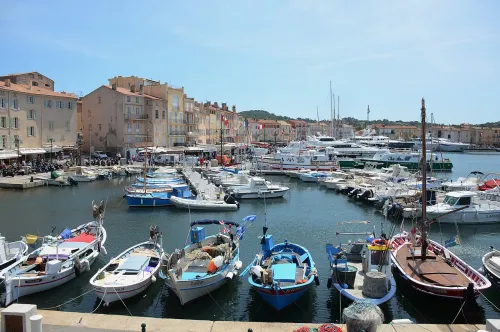 Old Port of Saint-Tropez in Saint Tropez, stop 1 on the self-guided walking tour