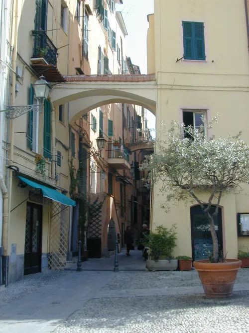 La Pigna in Sanremo, stop 6 on the self-guided walking tour