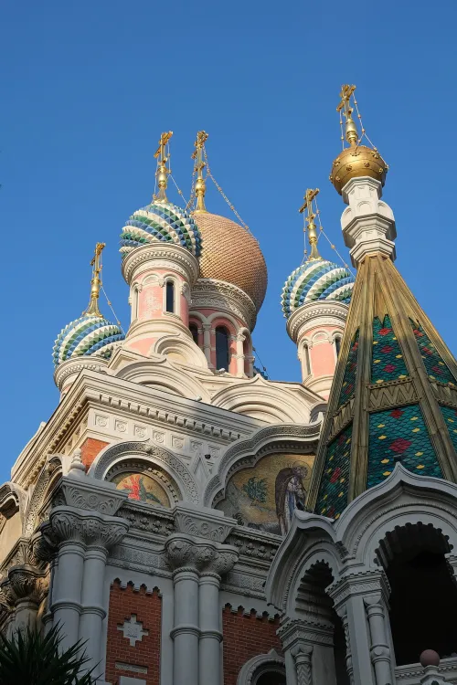 Russian Orthodox Church of Christ the Saviour in Sanremo, stop 2 on the self-guided walking tour