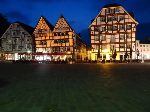 Marktplatz in Soest, stop 6 on the self-guided walking tour