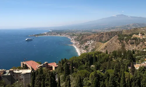 Belvedere di Via Pirandello in Taormina, stop 8 on the self-guided walking tour