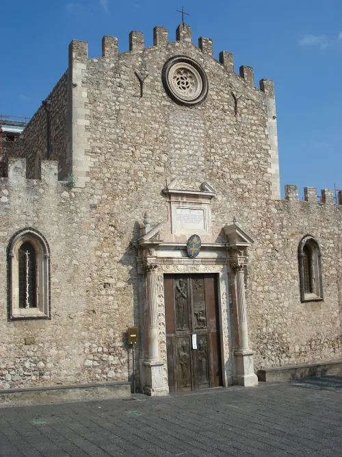 Cattedrale di San Nicolo in Taormina, stop 4 on the self-guided walking tour
