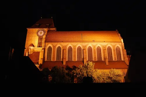 Cathedral of St. John the Baptist and St. John the Evangelist in Torun, stop 8 on the self-guided walking tour