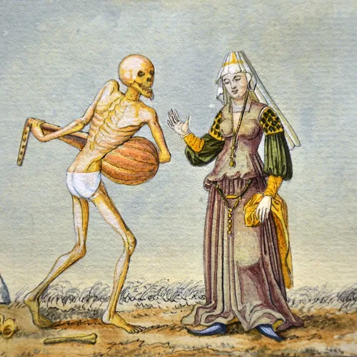 Totentanz in Basel, stop 12 on the self-guided walking tour