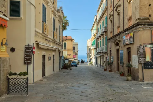 Corso Vittorio Emanuele in Tropea, stop 3 on the self-guided walking tour