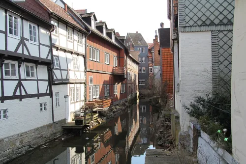 Klein Venedig in Wolfenbüttel, Station 3 auf dem selbstgeführten Stadtrundgang