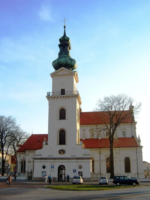 Cathedral Tower Viewpoint in Zamosc, stop 7 on the self-guided walking tour