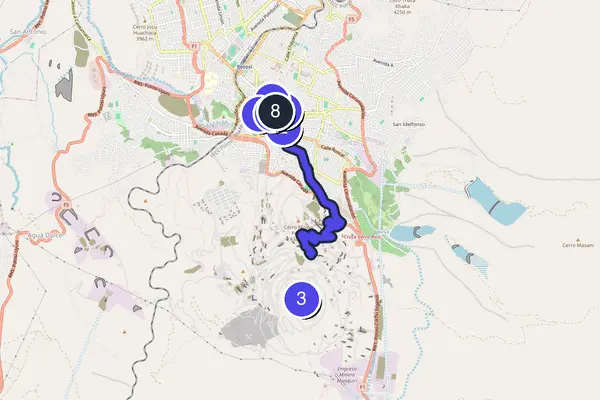 Potosí Walking Tour Map