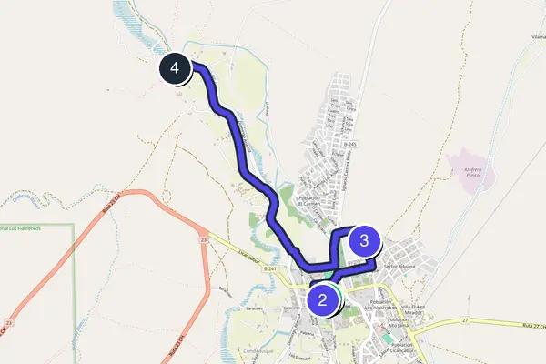 San Pedro de Atacama Walking Tour Map