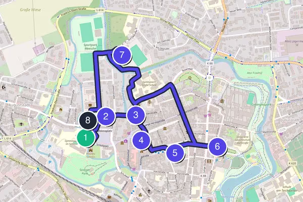 Wolfenbüttel Walking Tour Map